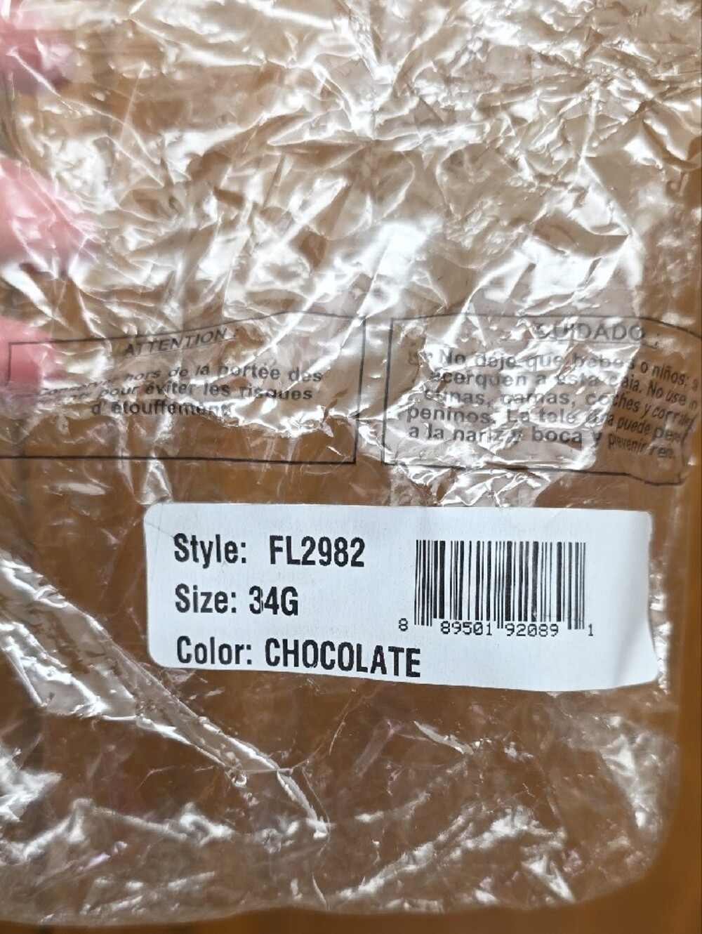 NEW Fantasie Illusion Underwire Side Support Bra Chocolate 34G - Picture 11 of 12